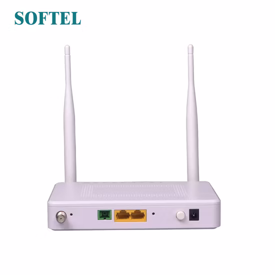 FTTH Epon Gpon Xpon ONU Ont avec CATV+WiFi pour Ont Compatible avec Huawei