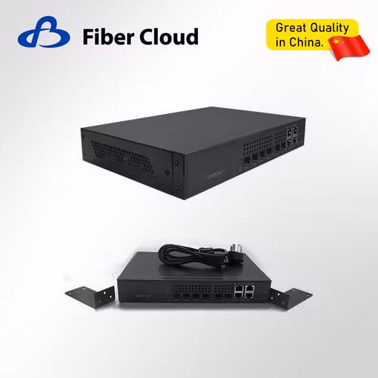 Rapport de division maximum 1 : 64 ports Epon Olt 4 avec module SFP