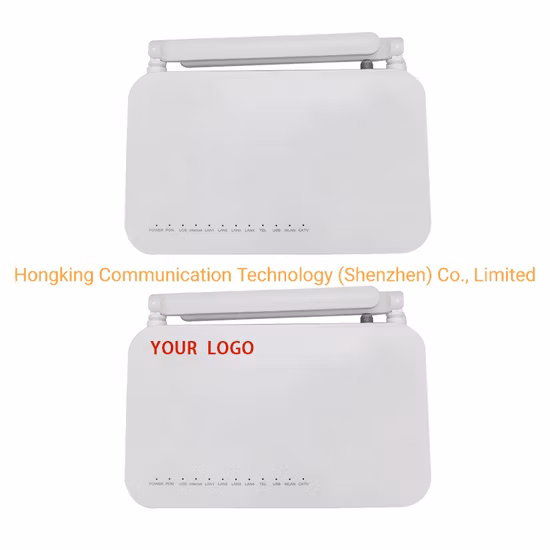 Réseau HK730 WiFi ONU ONU Xpon CATV 2.4G Unité de réseau Zte compatible 1ge+3fe+WiFi+CATV Xpon ONU